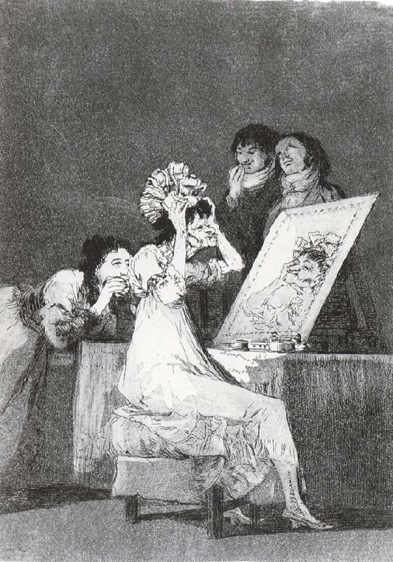 Francisco Goya Hasta la muerte